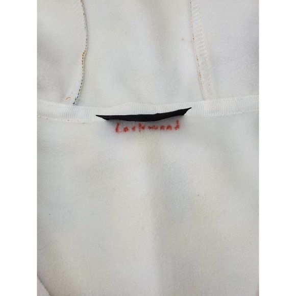 Rare Orage Color Block Full Zip Extra Small Unisex Hooded Drawstring Sweater - Picture 10 of 12